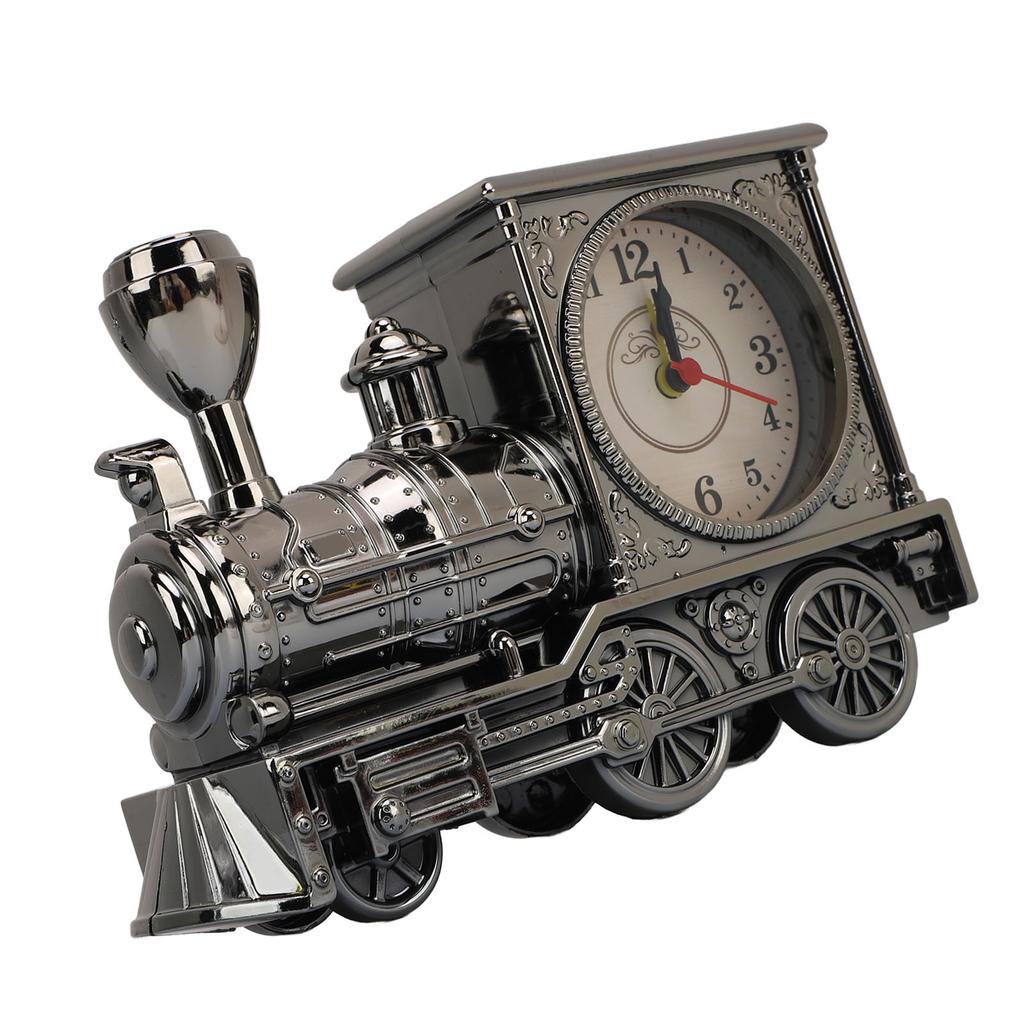 Vintage Κεφαλή Τρένου Ξυπνητήρι Επιτραπέζιο Επιτραπέζιο Ρολόι Χρόνου Μοντέλο Τρένου Διακόσμηση Σπίτι Φοιτητές Παιδικό Υπνοδωμάτιο