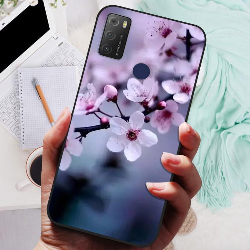 For TCL 20Y 6156D Case Silicone Shockproof Soft TPU Phone Cover For TCL 20Y 20E 6125F Funda for TCL20Y TCL20E Capa Cartoon Shell