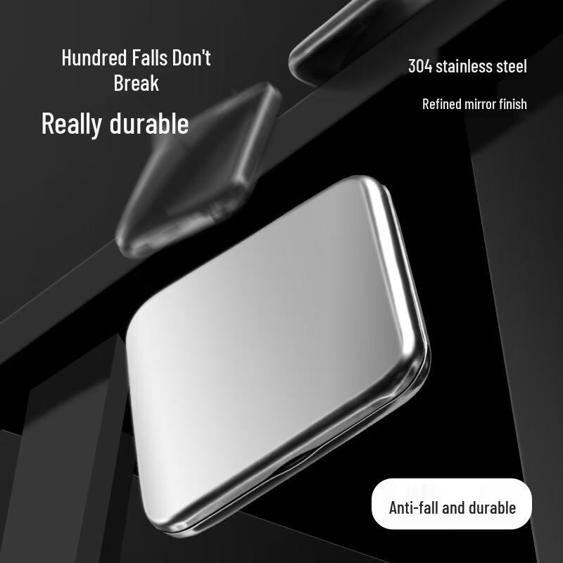 Beiyipin Stainless Steel Pocket Mirror