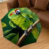 1PC Parrot, Branch Automatic Open/Close Umbrella Compact Folding Umbrella with 8-Rib Shaft Lightweight Esign, Highquality Fabric1176A