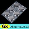 6/500x Self-Adhesive Clear Door Stop Rubber Damper Buffer Cabinet Bumpers Silicone Home Furniture Dots Cushion Protective Pads