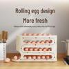 Automatic Rolling Egg Storage Tray for Refrigerator Door