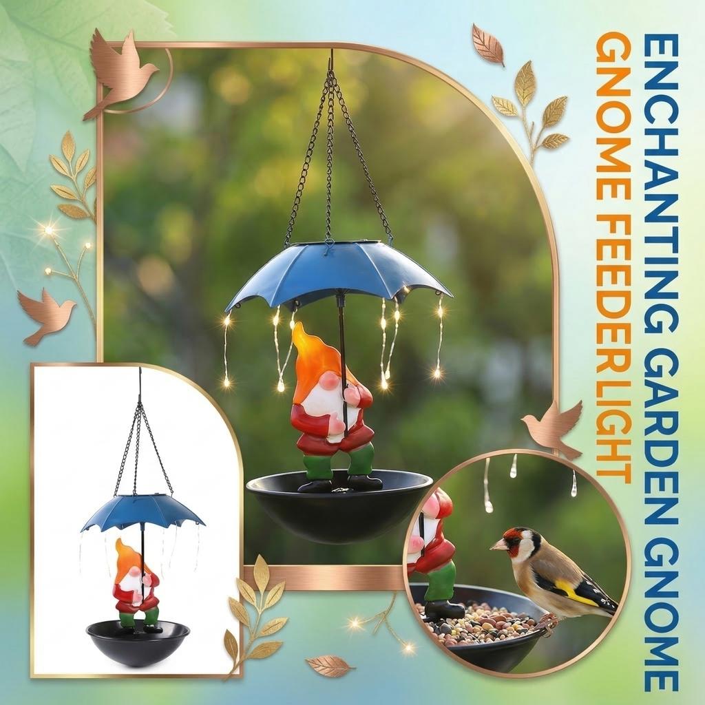 Solar-powered Bird Feeder Pendant Light - Outdoor Pendant Light Suitable For Lawns, Patios, And Lighting.
