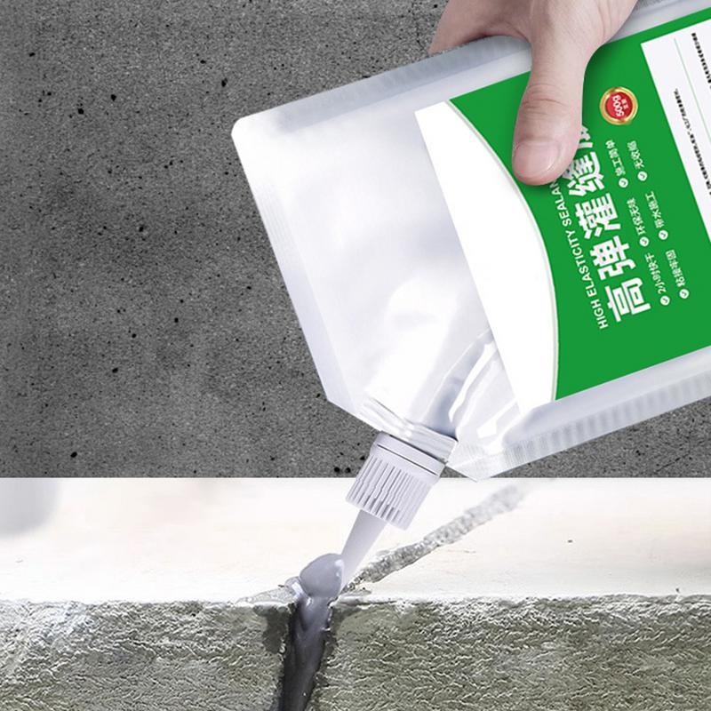 Betonversiegelung 500g Beton Wasserdicht Reparatur Dichtmittel Schnelltrocknende Dichtungsmasse Wetterbeständiger Betonfüller für Fliesen