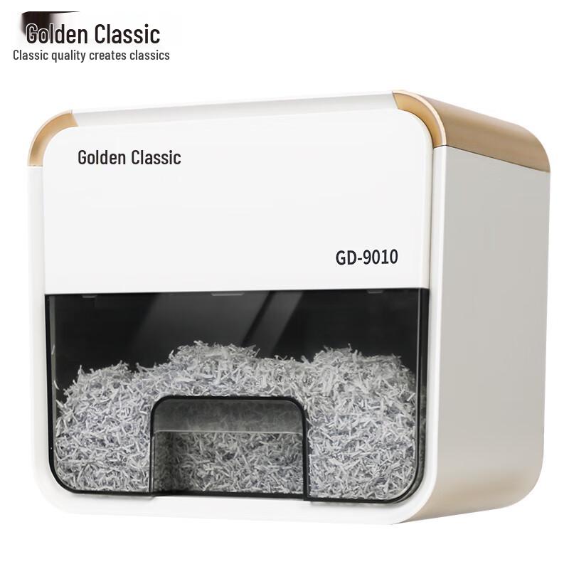 Golden GD-9010 High-Security Micro-Cut Mini Paper Shredder CN Plug (adapter Included)