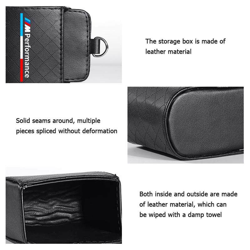 Car Phone Holder Mount Air Vent Hanging Storage Box Accessories For BMW X1 X3 X4 X5 X7 G20 G38 F20 F39 F48 E46 E60 E36 E39