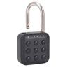 6 Digit Heavy Combination Lock Zinc Alloy Water Resistant Theft Proof Digital Keyless Password Locker Lock for Gym School Garage