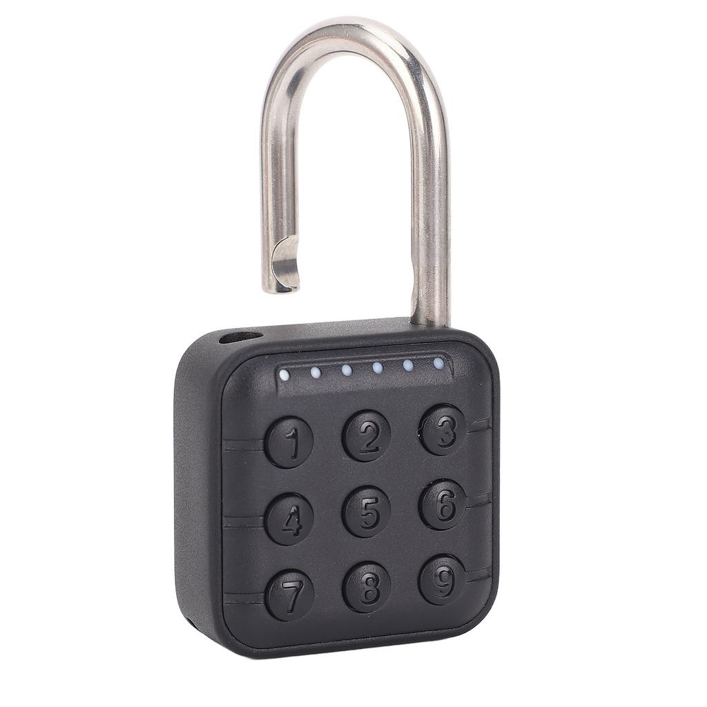 6 Digit Heavy Combination Lock Zinc Alloy Water Resistant Theft Proof Digital Keyless Password Locker Lock for Gym School Garage