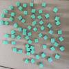 Cub puzzle verde fluorescent de 3 mm Jucărie de decompresie cu bilă magnetică Jucărie DIY