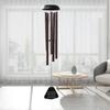 Retro Aluminum Tube Wind Bell Japanese Style Blessing Bell Hanging Decoration Wind Chimes  Room