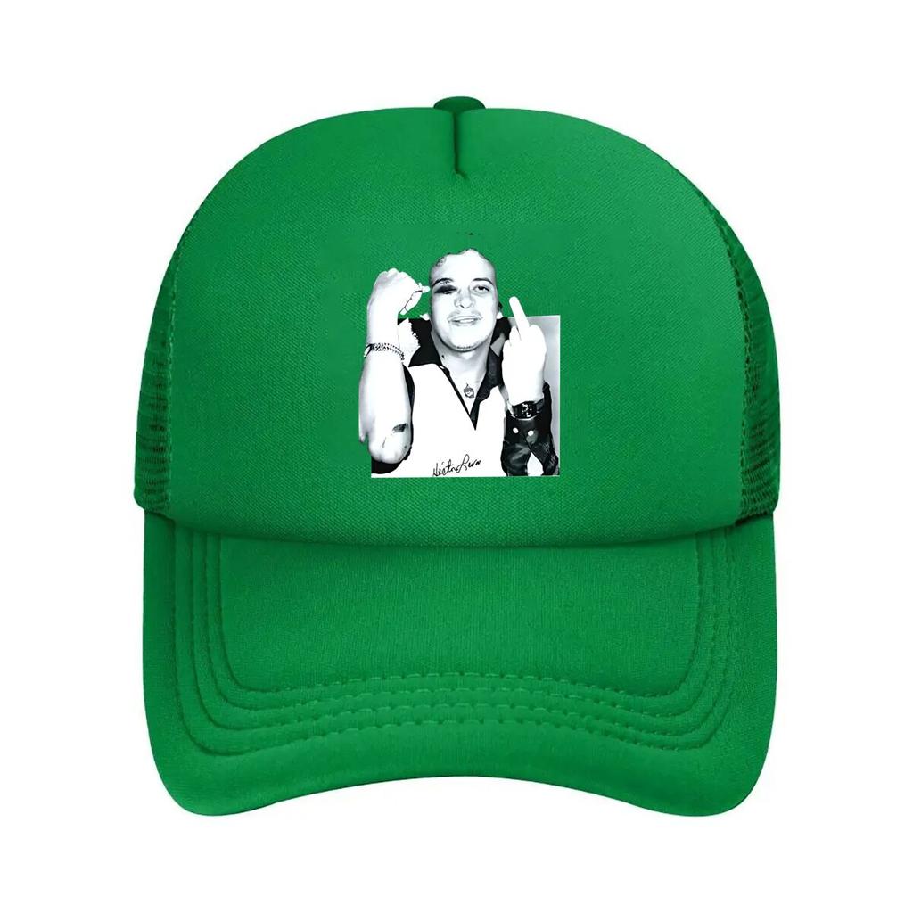 Gesture Portrait Graphic Fashion Mesh Baseball Cap Breathable Casual Hats Outdoor For Unisexs And WoUnisexs