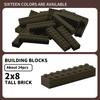 Non-Toxic 100G 2X8 High Brickbuilding Blocks Thick Figuresbricks Dots Educational Creative Sizecompatible With Plastic Toys Forchildren