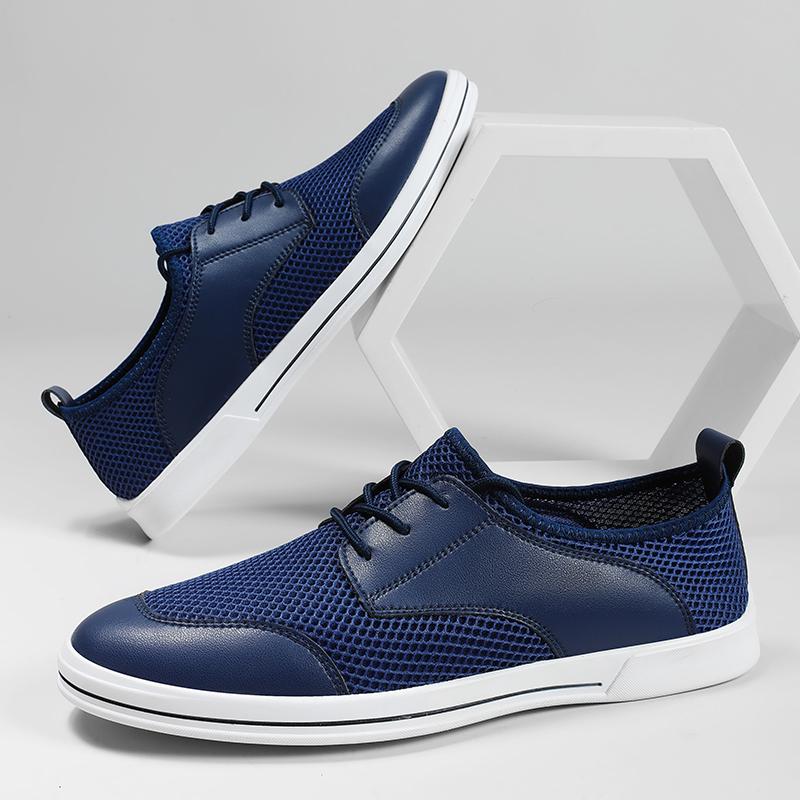 Fashion Outdoor Men Hiking Mesh Shoes Versatile Breathable Man Sneakers Anti-Slip Comfortable Summer Trekking Footwear Wading Aqua Shoes