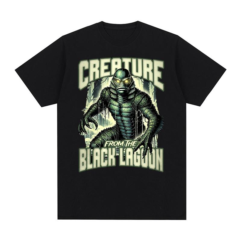 Creature from the Black Lagoon Vintage tshirt Creative Pure Cotton Unisex T shirt New TEE TSHIRT Womens tops