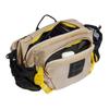 adidas Recycled Polyamide Fanny Pack Unisex Gray Brown & Yellow Adidas HY4340