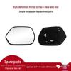 Honda CR-V Rearview Mirror Cover Set: Left & Right Frames with Reflector Lenses and Turn Signal Integrations
