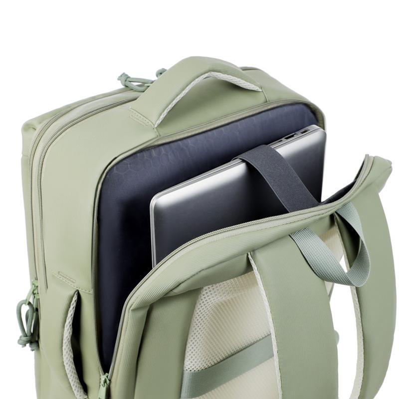 Multifunktionaler Business-Rucksack für Herren, Tragbarer Rucksack mit großem Fassungsvermögen, USB-Ladeanschluss, Trocken- und Nassfach