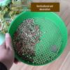 Garden Plastic Soil Sieve - Horticultural Screening Tool for Stone and Soil. Perfect for Seedling, Planting, and Flower Care.