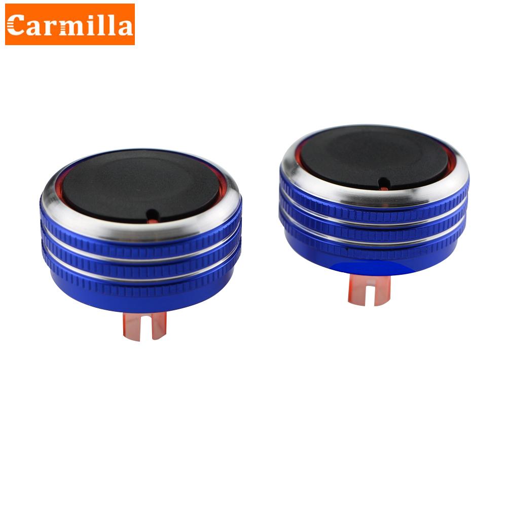 Color My Life Klimaanlagenknopf für Kia Rio K2 KX Cross für Hyundai Solaris 2017 - AC Heizungsregelschalter