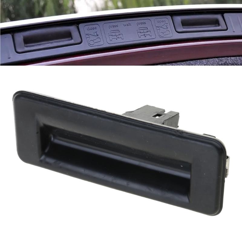 Upgraded Car Rear Trunk Lid Lock Boot Release Handle Trunk Switch Tailgate Open Button For Skoda Rapid Fabia Superb
