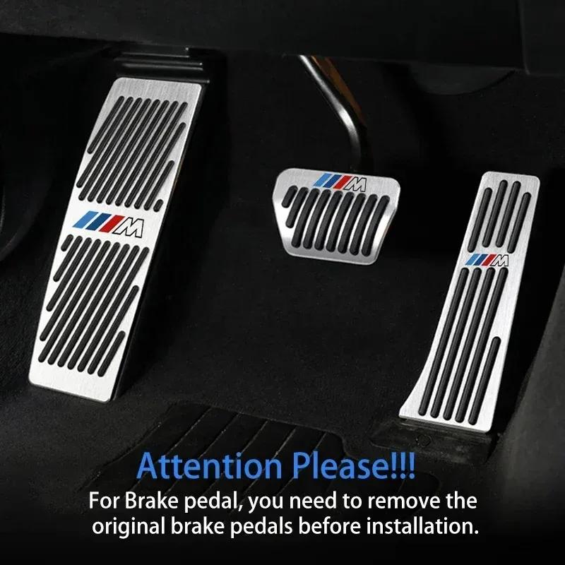-Car Pedals Cover Brake Accelerator Pedal Cover For BMW 5 Series G30 G32 F10 X1 X3 X5 F15 F48 F30 E83 G01 G05 G20 G60 Accessorie