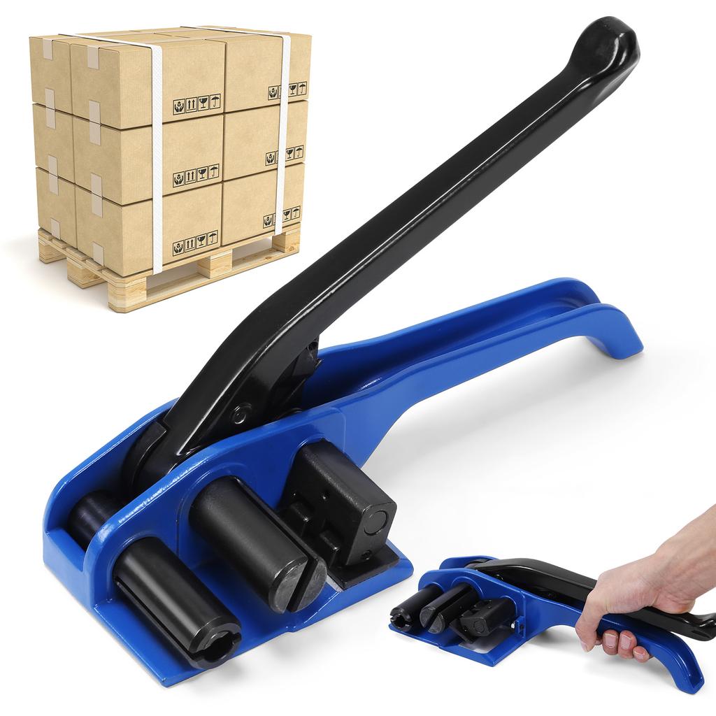 Heavy Duty Hand Strapping Tensioner with Built-in Cutter Heavy Duty Banding Strapping Tensioner for Securing Packing