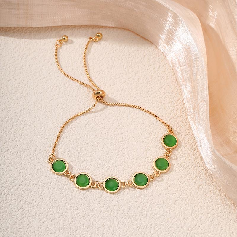 Hot Sale Opal Imitation Crystal Jewelry Bracelet Popular Jewelry