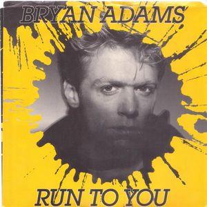 7inch Record BRYAN ADAMS  Run To You AM2686 AM Records 1984 Canada Rock Used