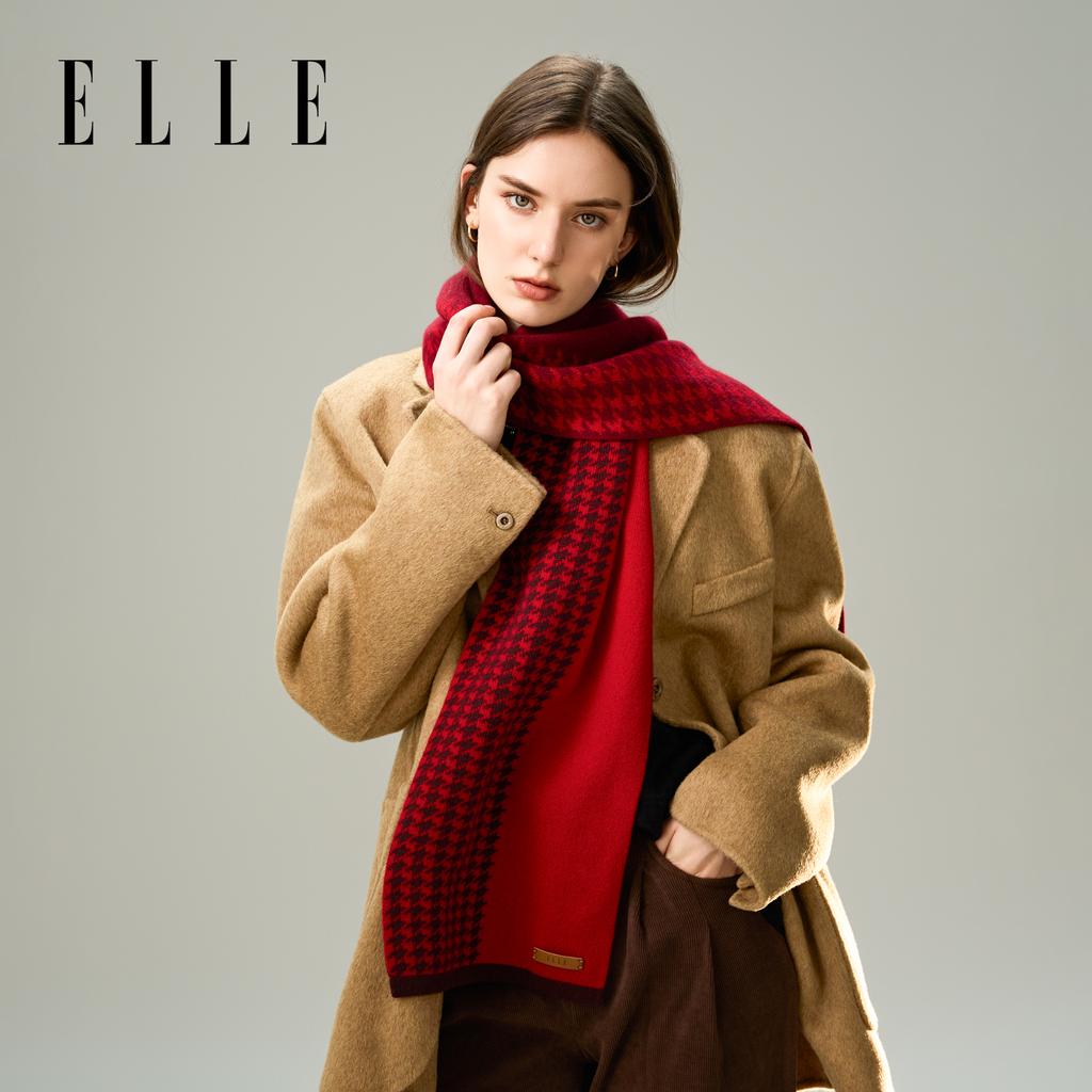 ELLE 100% Wool Scarf for Women