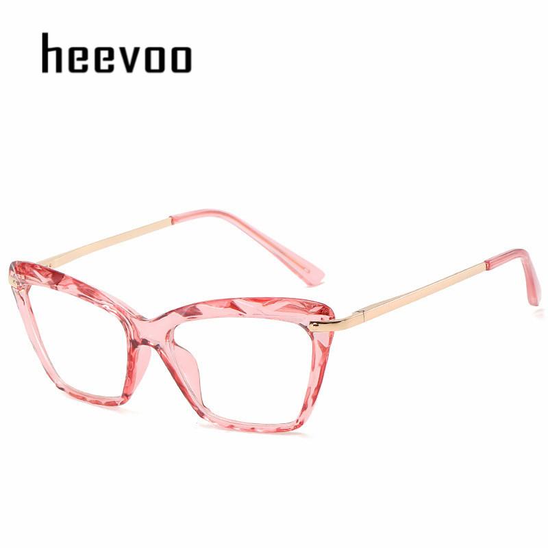 New Sexy Cat Eye Glasses Women Transparent Vintage Designer Eyewear Clear Optical Frame Oculos Fashion Accessory