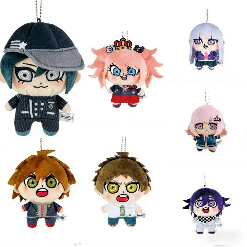 Portachiavi Peluche Personaggio Danganronpa 10cm Bambola Ciondolo Carina Giocattolo Regalo