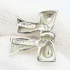 Used TIFFANY&Co. Necklace Silver925 2.8g Silver Ribbon Motif
