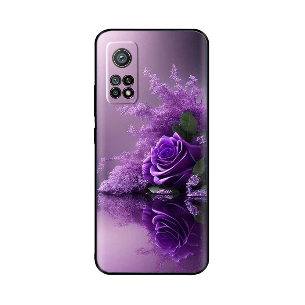 Etui na telefon Xiaomi Mi 10T Etui Butterfly Heart Miękkie etui z płynnego silikonu dla Xiaomi Mi 10T Pro Mi10T Pokrowiec dla Xiaomi 10T Pro