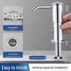 Aquarium Soap Dispenser Extension - Kitchen Sink Press Pump for Dish Detergent