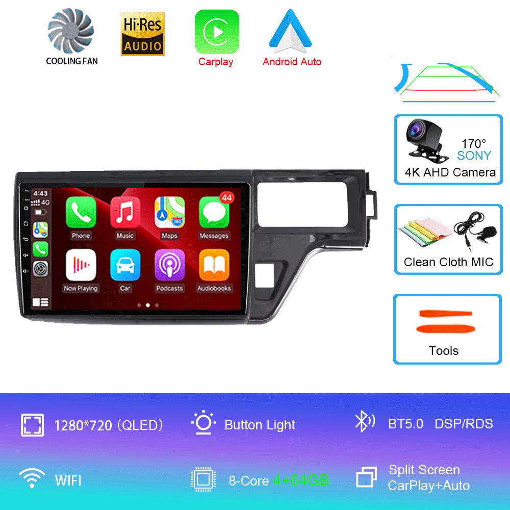 Android 14 Car Radio For Honda Stepwgn 5 2015 - 2021 Right Drive Player Multimedia Navigation Stereo GPS No 2din 2 Din Dvd