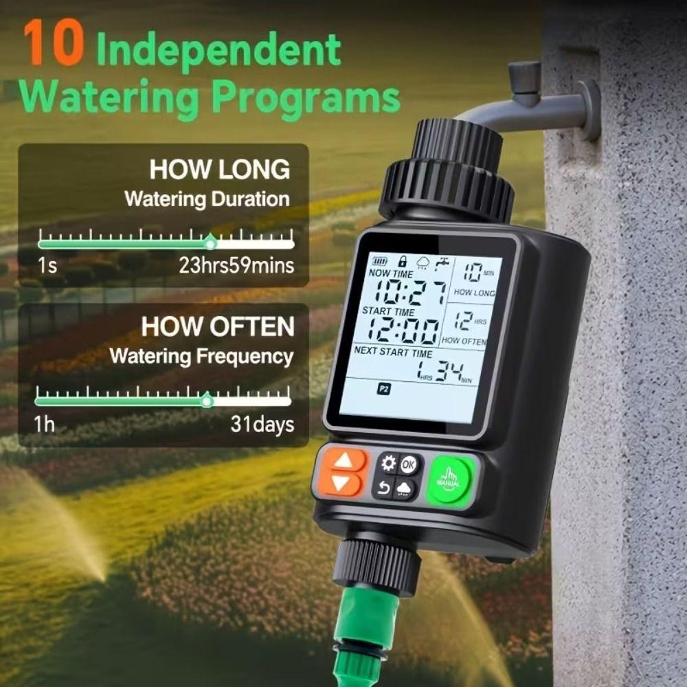 IPX5 Waterproof Water Consumption Test Meter EU/US Digital Water Meter  Tank Filling