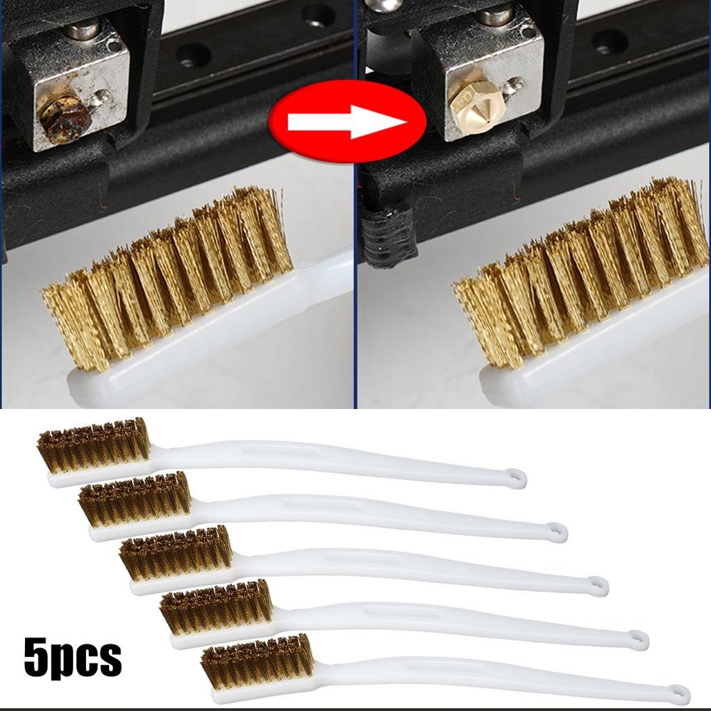 170*8.5*20mm Brass Wire Brush 35*10mm 5PCS Brass Brush