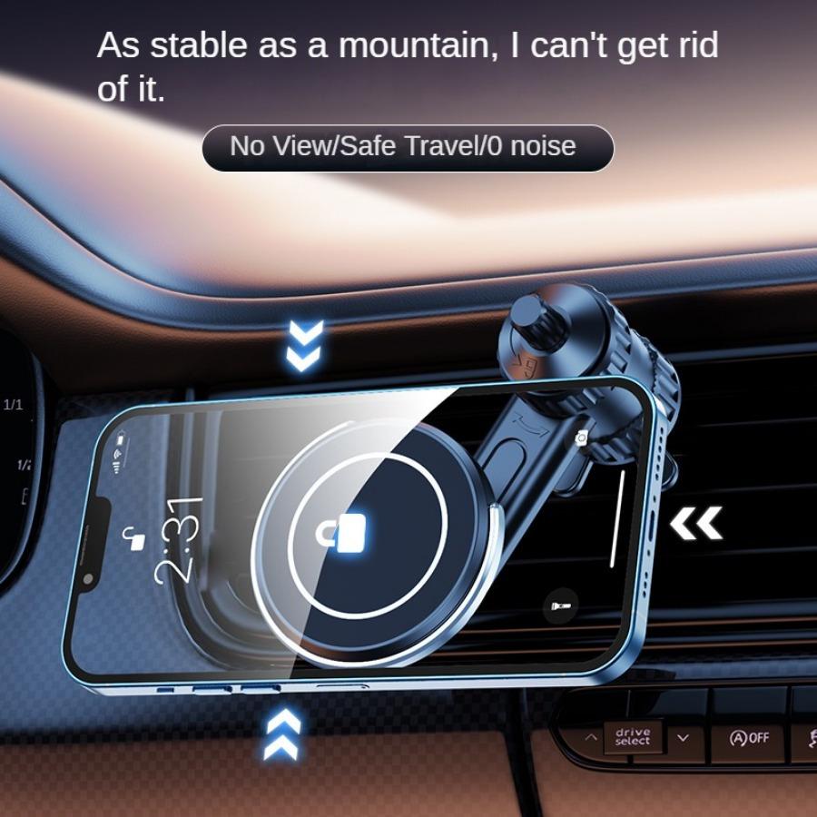 MagSafe Car Mount, Magnetic Phone Holder for Car Air Vent Phone Holder [Strong Magnetic] Hands Free Cell Phone Holder Strong