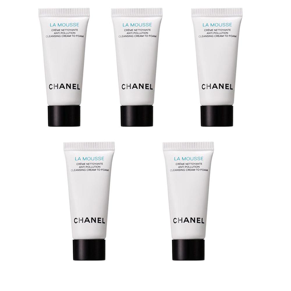 Chanel La Mousse Anti-Pollution Reinigungscreme-zu-Schaum 5ml Mini-Größe Sanfter Gesichtsreiniger
