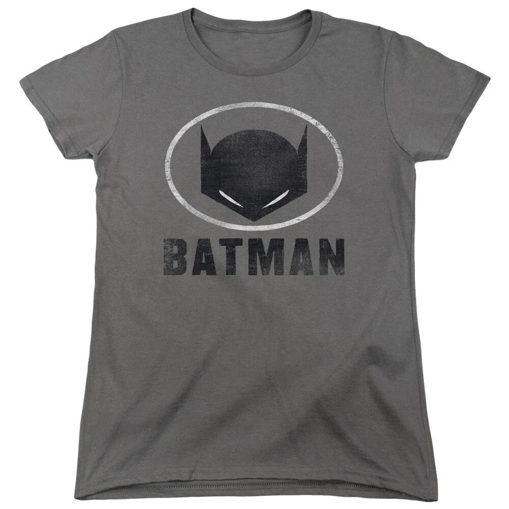 Batman  Mask In Oval  Women s T-Shirt S