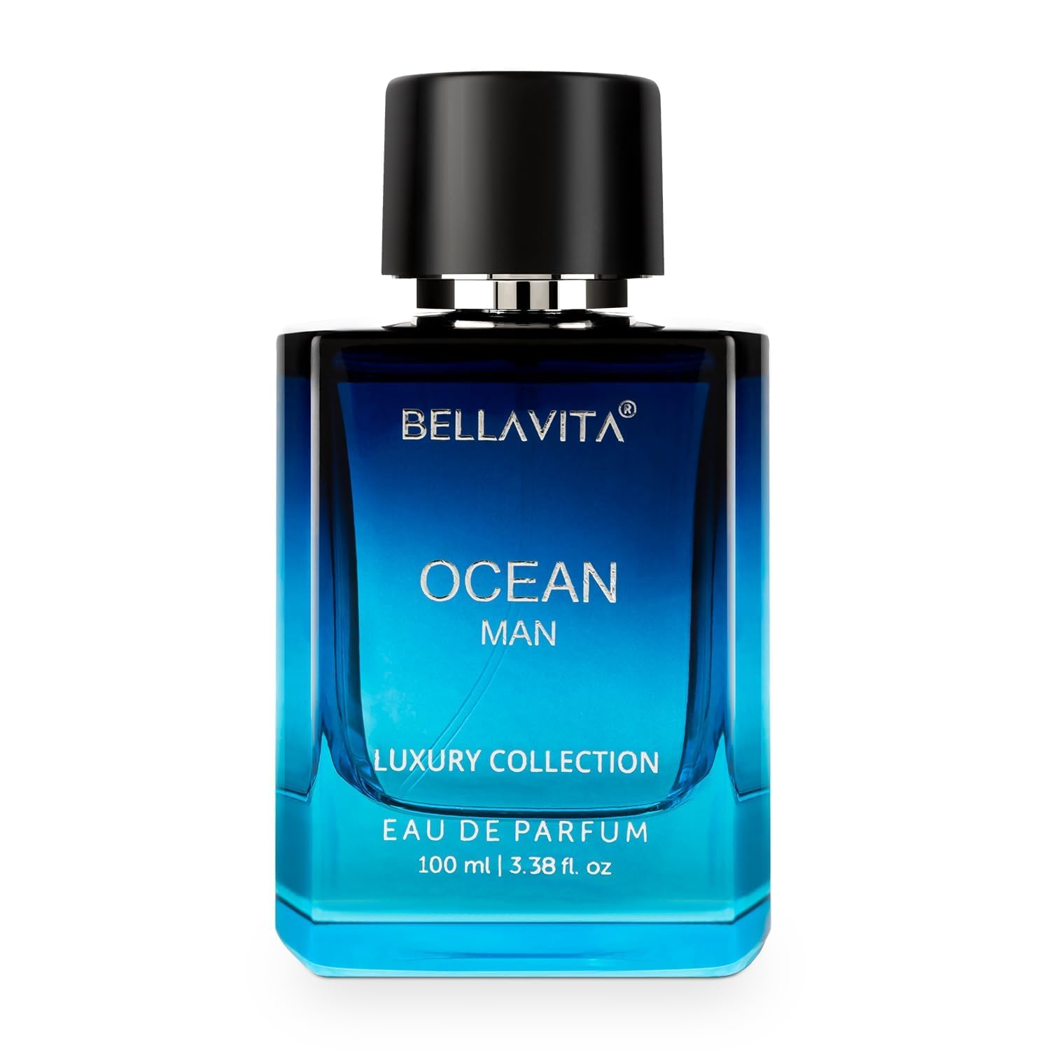 Bella Vita Luxus Herren Ocean Aquatic Eau De Parfum 100 ML Langanhaltender Frischer Zitrus Holziger Duft