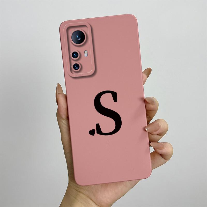For Xiaomi Mi 12 5G Case Mi 12X Love Heart Letters Cover Soft Silicone Phone Case For Xiaomi Mi 12 Pro Mi12 Lite 12Lite Bumper