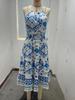 Summer Sexy Off-the-Shoulder Halter Neck Women's Dress