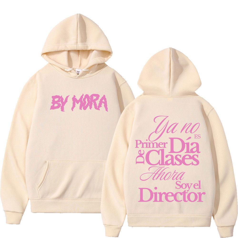 Rapper Mora Double-sided Printed Hoodies Men Women Aesthetic Trend Pullover Long-sleeved Loose Harajuku Sweatshirts