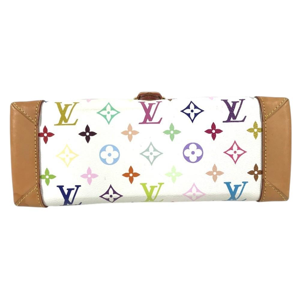 Louis Vuitton M40098 MonogramMulticolore Eliza Shoulder Bag Hand Bag Blanc White