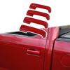 Red Exterior Door Handle Panel Bezel Cover Trim For FORD F150 2015 2016 to