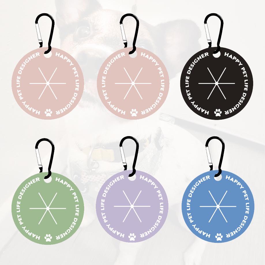 

Hands-Free Dog Poop Bag Dispenser and Leash Clip 6*0.5 cm фиолетовый