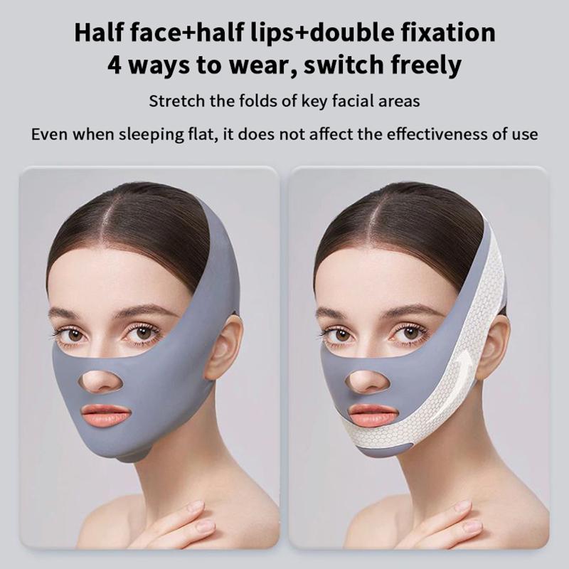 Bandage amincissant pour le visage, sculptant le visage en V et réduisant le double menton, bande liftante anti-rides pour raffermir et prendre soin de la peau