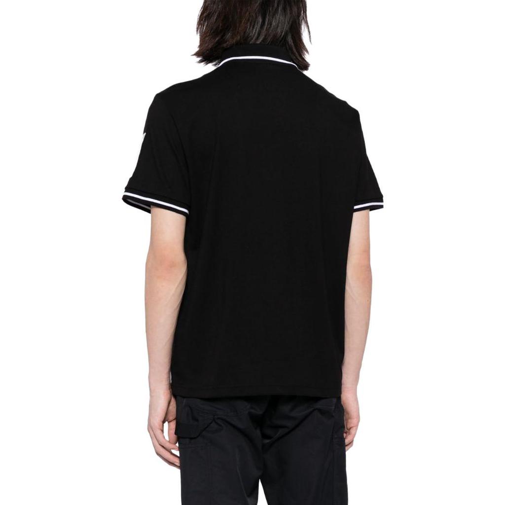 EMPORIO ARMANI EA7 Polo Shirt Men's Black 6RPF01-PJ7BZ-1200
