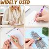 50Pcs 4.61in Stainless Steel Pen Bead Extender, Beaded Pen Supplies Rust-Resistance Stainless Steel Beads & Accessories Supplies Allowing Freedom to